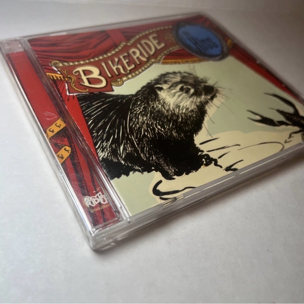 Bikeride Music CD with Otter Artwork